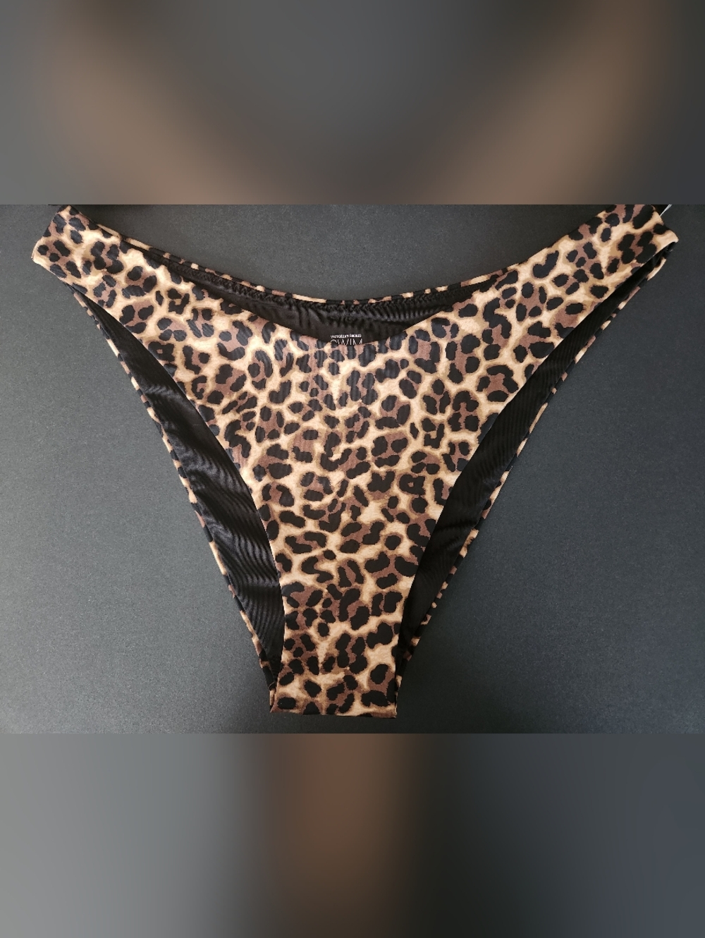 XXL Victoria's Secret Swim Brazilian Bikini Bottom True Cat Leopard